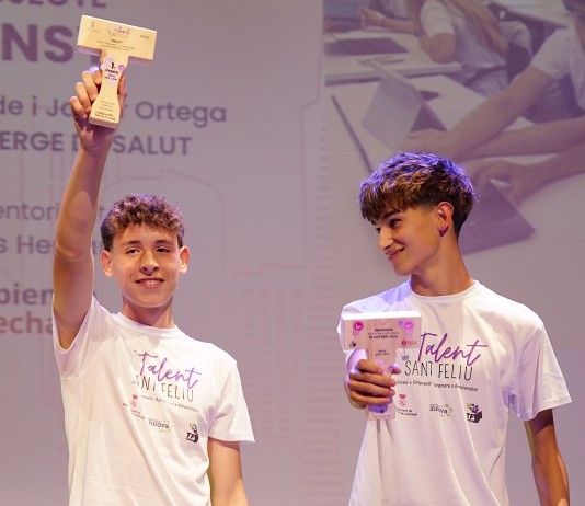 “SENSY”, una app d’inclusió per a persones sordes, s’emporta el primer premi del Sant Feliu Talent 2026