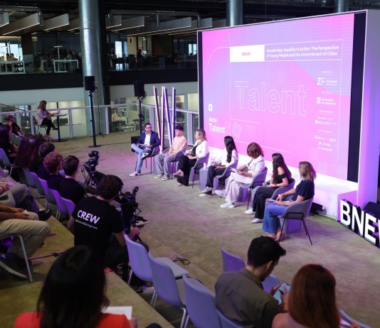 Los jóvenes del Talent Factory School llevan su mirada sobre el futuro de las ciudades a BNEW 2026